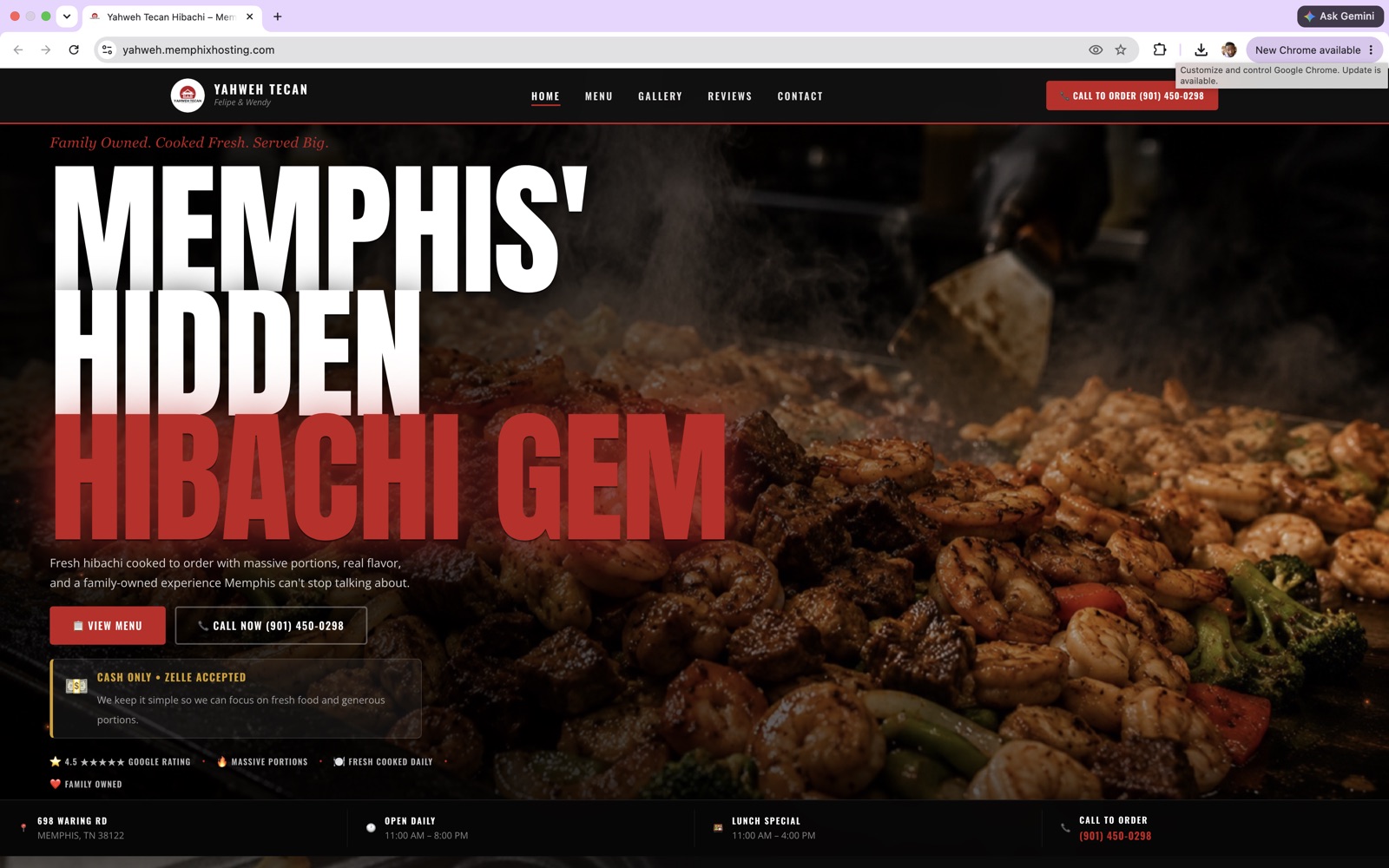 Website built by Memphix