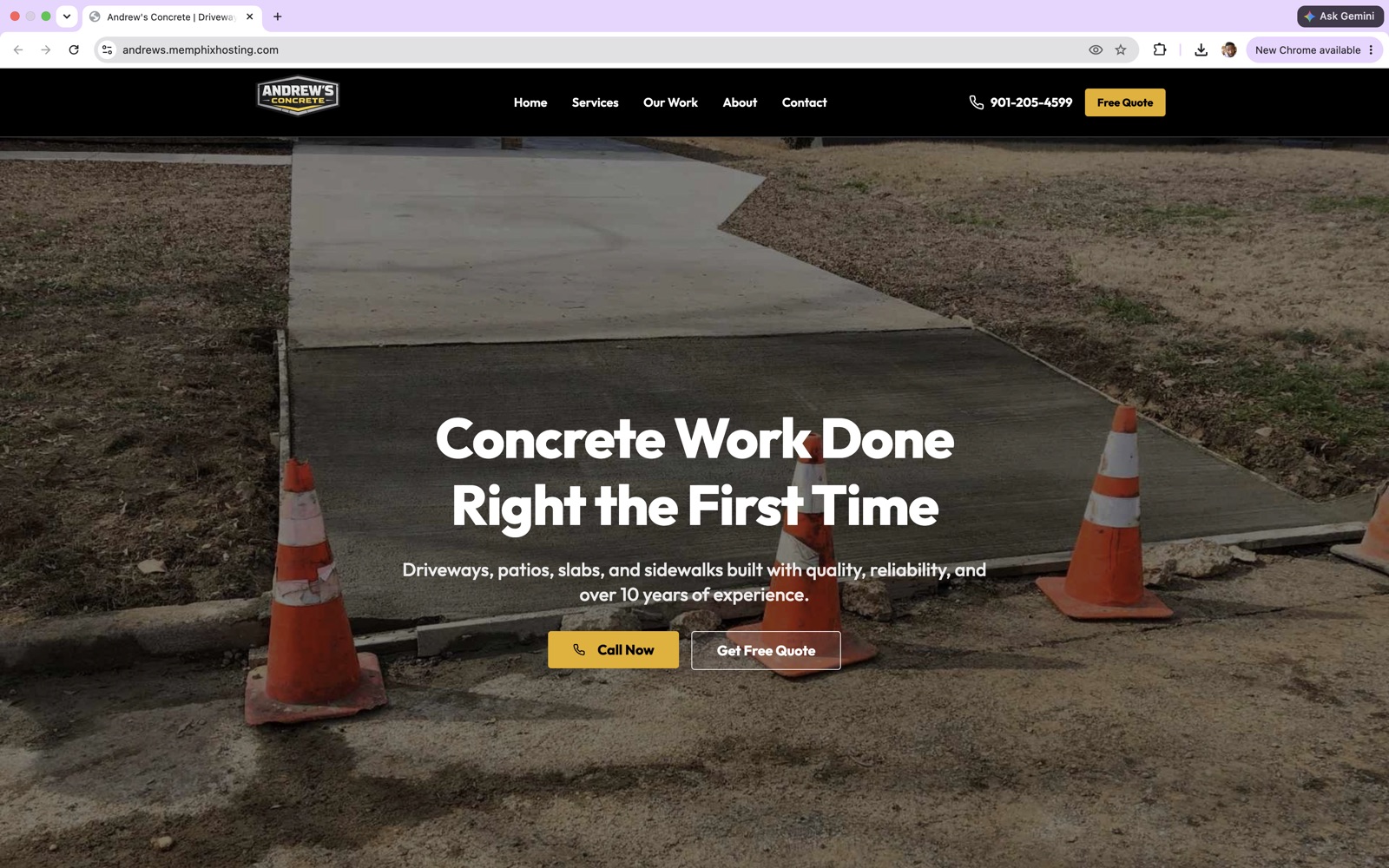 Website built by Memphix